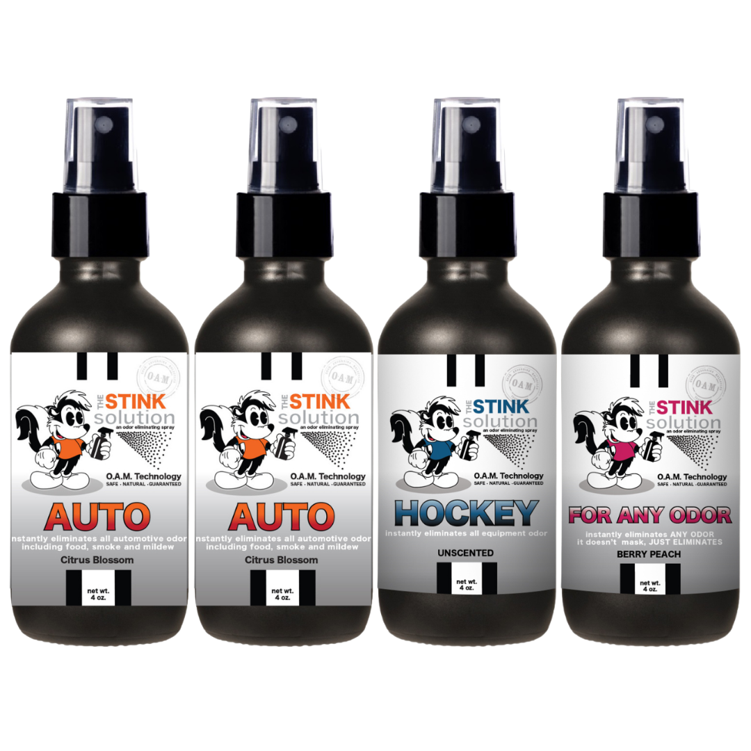 Buy 3 Get 1 FREE - Auto Sampler Set 4 oz Odor Eliminating Sprays