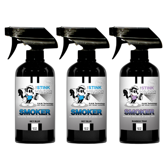 Natural, safe, non-toxic, enzyme-free odor eliminating spray. Multi-purpose use for any odor: smoke, urine, food, sweat, and more. Safe to spray anywhere: homes, cars, furniture, bathroom, carpet, and more.