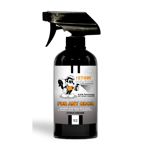 Natural, safe, non-toxic, enzyme-free odor eliminating spray. Multi-purpose use for any odor: smoke, urine, food, sweat, and more. Safe to spray anywhere: homes, cars, furniture, bathroom, carpet, and more.