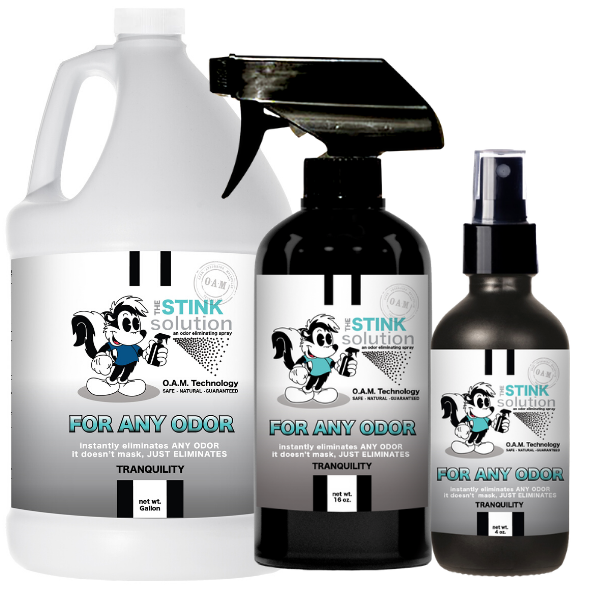 For Any Odor Eliminating Spray in Gallon, 16 oz. and 4 oz Bundle