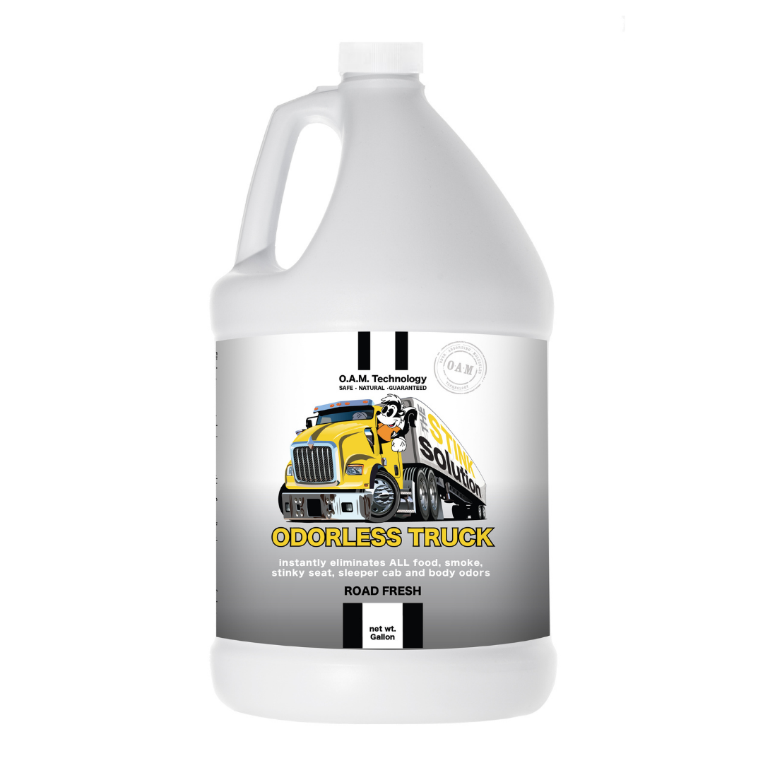 Odorless Trucker Odor Eliminating Spray in Road Fresh Gallon