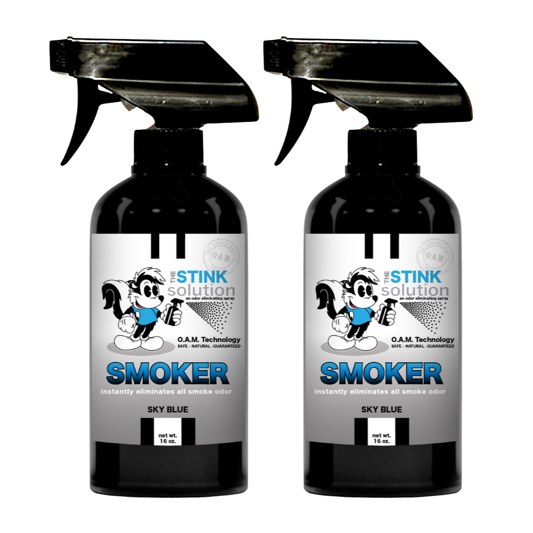 Natural, safe, non-toxic, enzyme-free odor eliminating spray. Multi-purpose use for any odor: smoke, urine, food, sweat, and more. Safe to spray anywhere: homes, cars, furniture, bathroom, carpet, and more.
