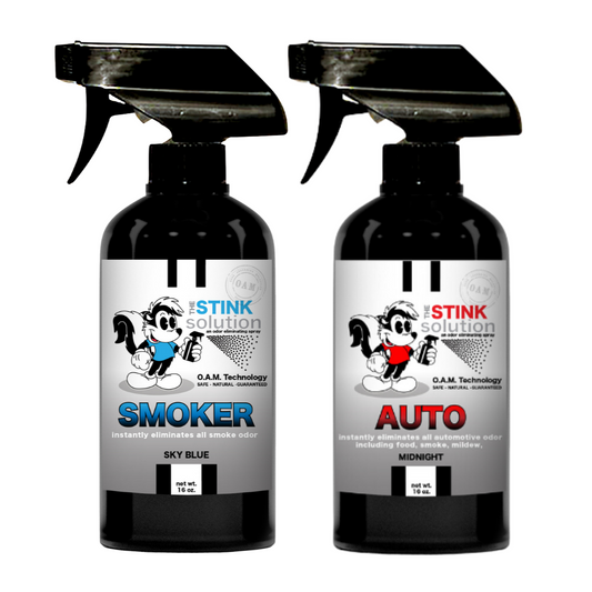 Natural, safe, non-toxic, enzyme-free odor eliminating spray. Multi-purpose use for any odor: smoke, urine, food, sweat, and more. Safe to spray anywhere: homes, cars, furniture, bathroom, carpet, and more.