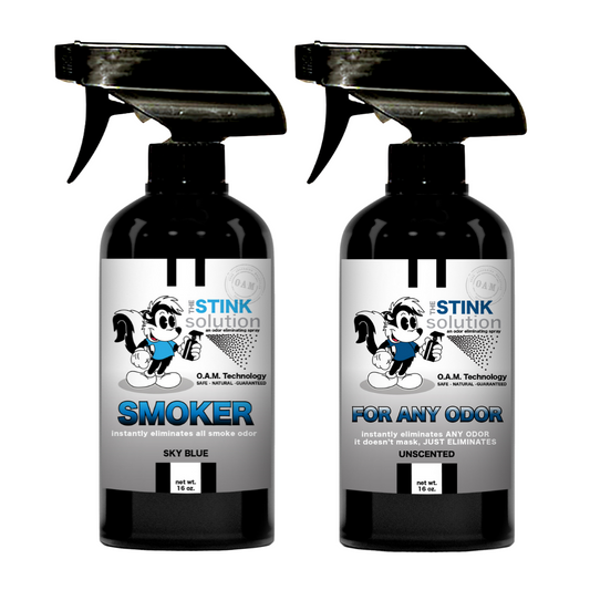 Natural, safe, non-toxic, enzyme-free odor eliminating spray. Multi-purpose use for any odor: smoke, urine, food, sweat, and more. Safe to spray anywhere: homes, cars, furniture, bathroom, carpet, and more.