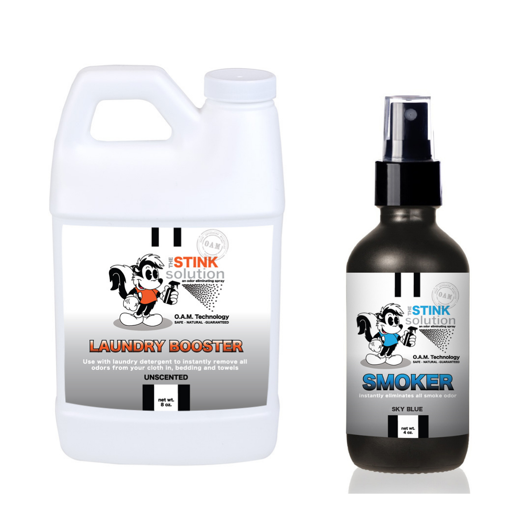 Natural, safe, non-toxic, enzyme-free odor eliminating spray. Multi-purpose use for any odor: smoke, urine, food, sweat, and more. Safe to spray anywhere: homes, cars, furniture, bathroom, carpet, and more.