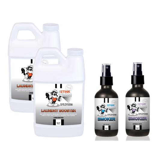 Natural, safe, non-toxic, enzyme-free odor eliminating spray. Multi-purpose use for any odor: smoke, urine, food, sweat, and more. Safe to spray anywhere: homes, cars, furniture, bathroom, carpet, and more.