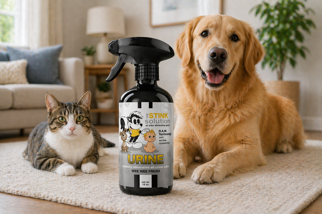 dog and cat urine removing spray