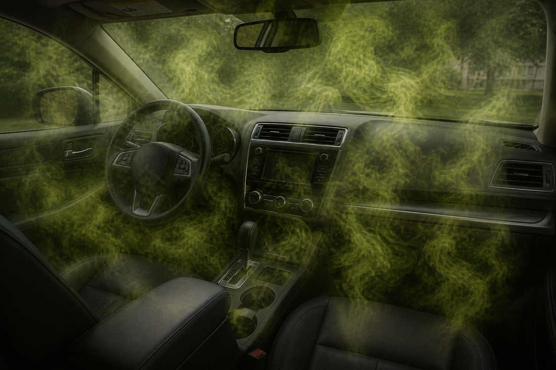 how to get skunk smell out of a car