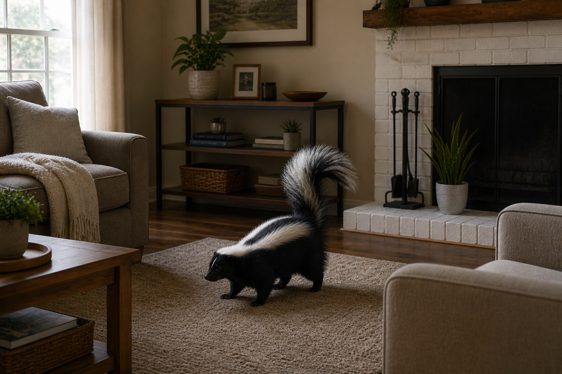 how to get skunk spray out of furniture