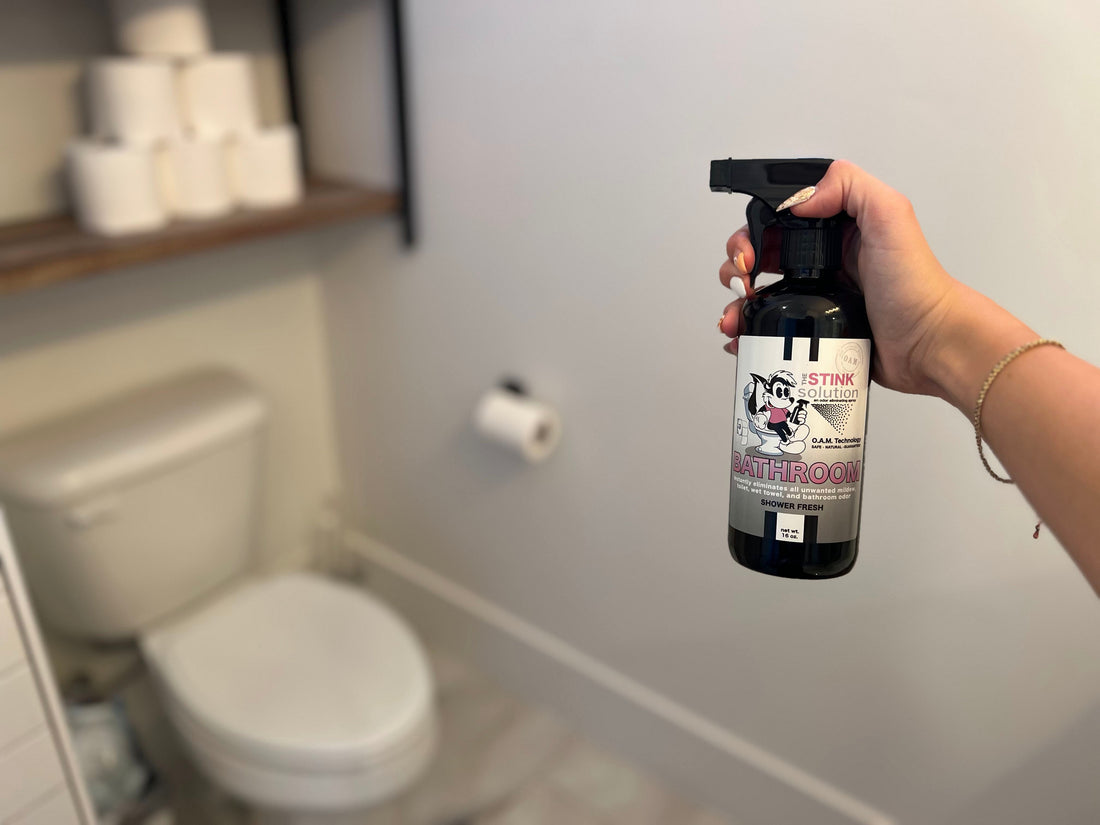 Keep Your Bathroom Smelling Fresh With The Stink Solution