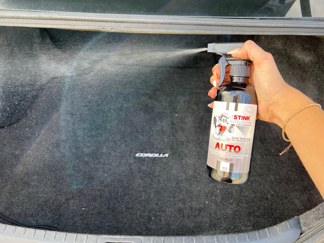 How to eliminate milk odor in your car