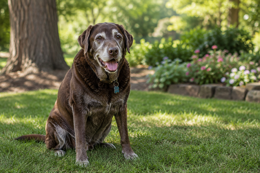 senior dog smell