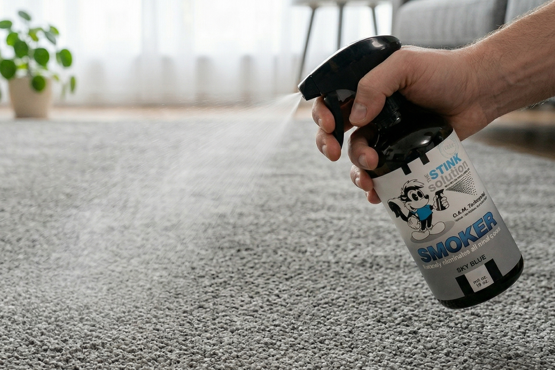 how to remove smoke odor from carpet
