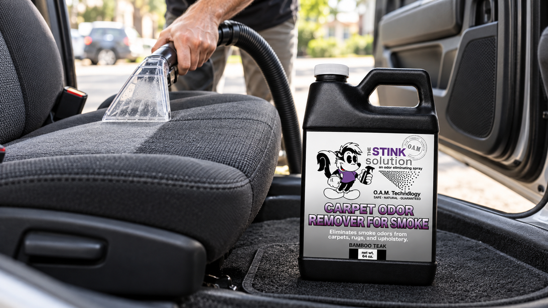 How to Get Smoke Smell Out of Car Seats, Mats and Carpet