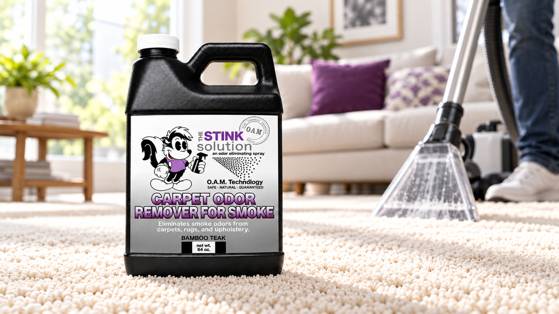 How to Get Smoke Smell Out of Carpet for Good