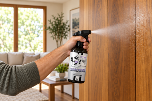 how to get smoke smell out of wood