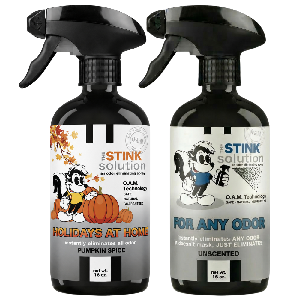 Holidays At Home Fall Pumpkin Spice Double Pack 16 oz. Odor Eliminating Sprays