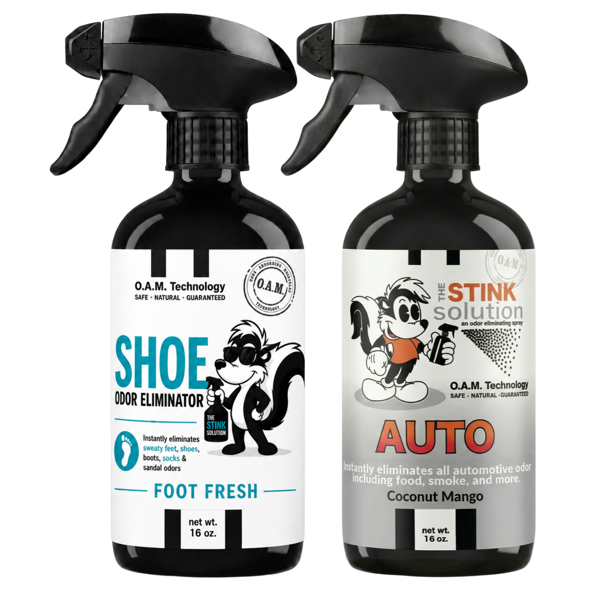 Shoe Double Pack 16 oz. Odor Eliminating Sprays