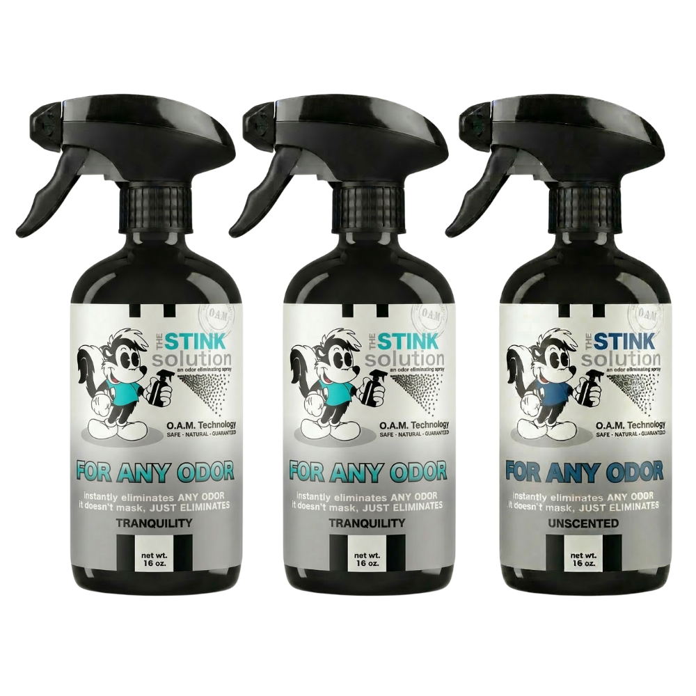 Three Pack - Three For Any Odor Eliminating Sprays of Choice 16 oz