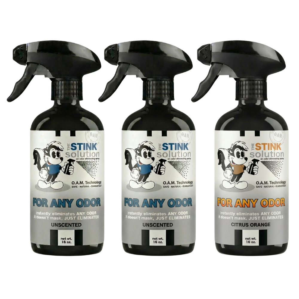 Three Pack - Three For Any Odor Eliminating Sprays of Choice 16 oz