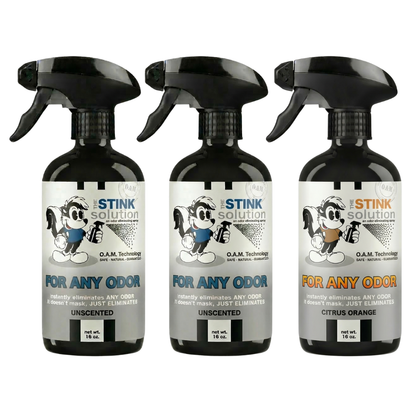 Three Pack - Three For Any Odor Eliminating Sprays of Choice 16 oz