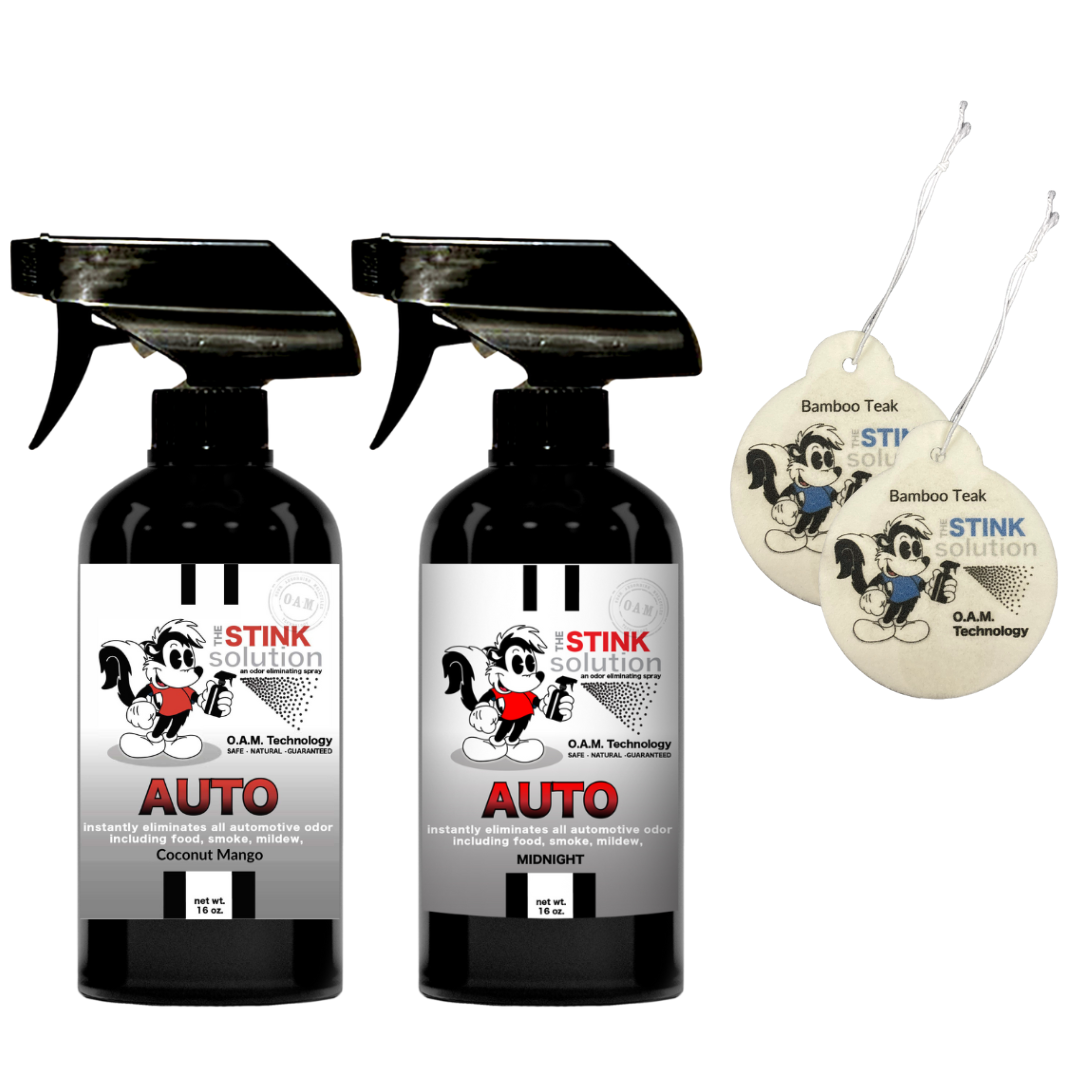 Buy 2 Get 2 Car Air Fresheners - One Auto Odor Eliminating Spray, One Spray of Choice 16 oz. Sprays