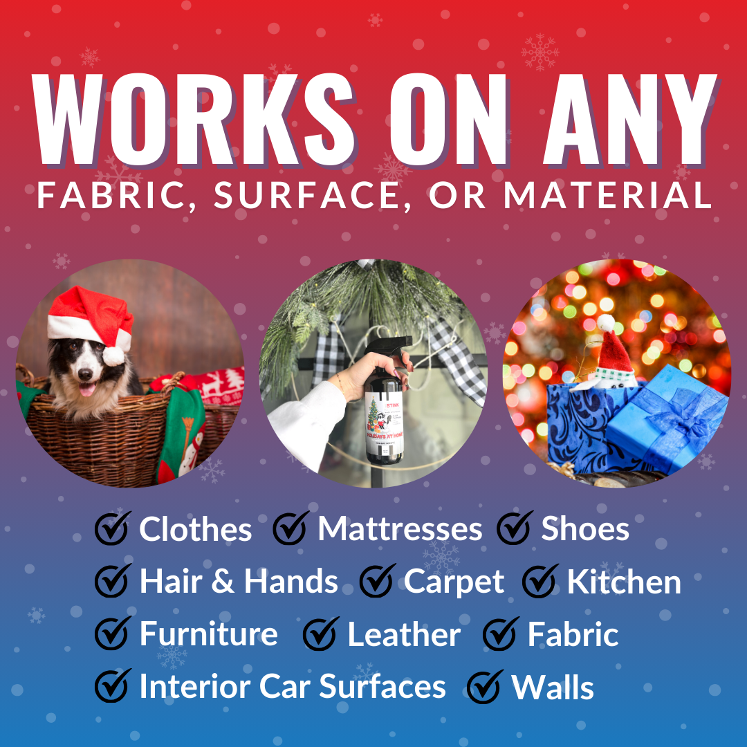 Natural, safe, non-toxic, enzyme-free odor eliminating spray. Multi-purpose use for any odor: smoke, urine, food, sweat, and more. Safe to spray anywhere: homes, cars, furniture, bathroom, carpet, and more.