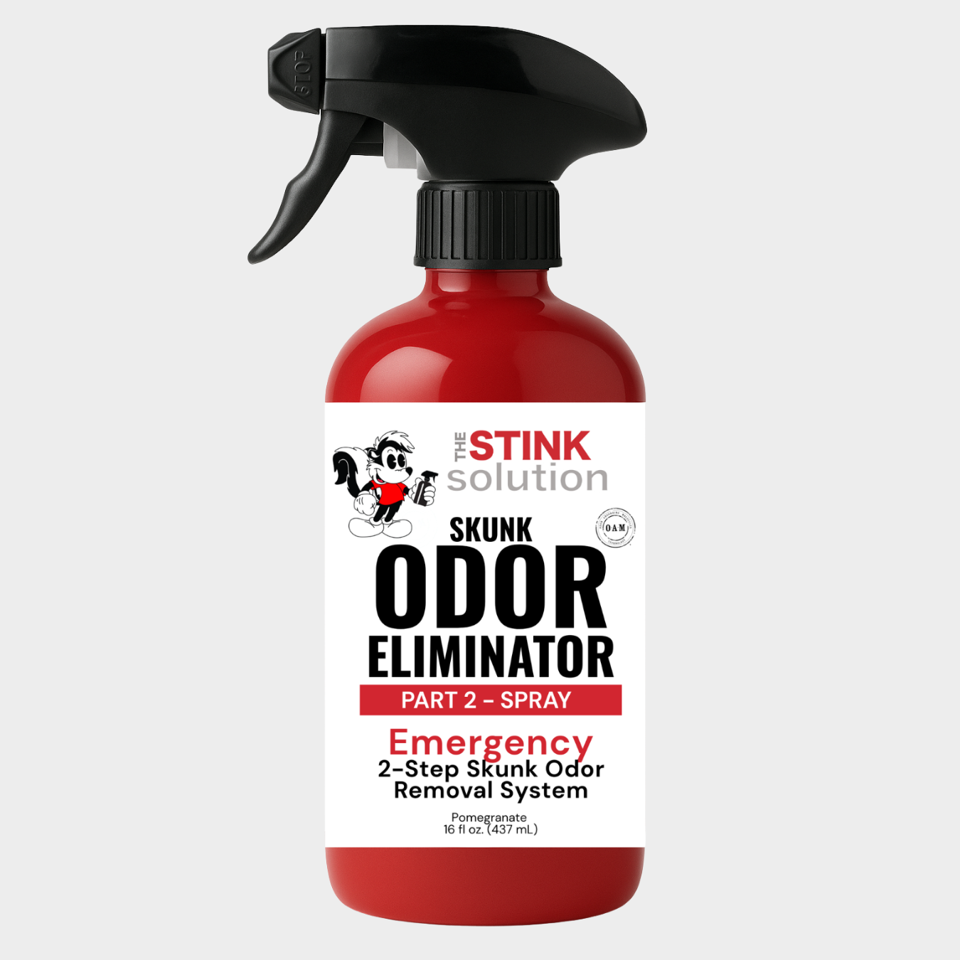 Skunk Odor Eliminator in Pomegranate Fragrance
