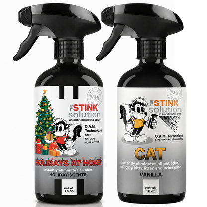Holidays At Home Holiday Scents Double Pack 16 oz. Odor Eliminating Sprays