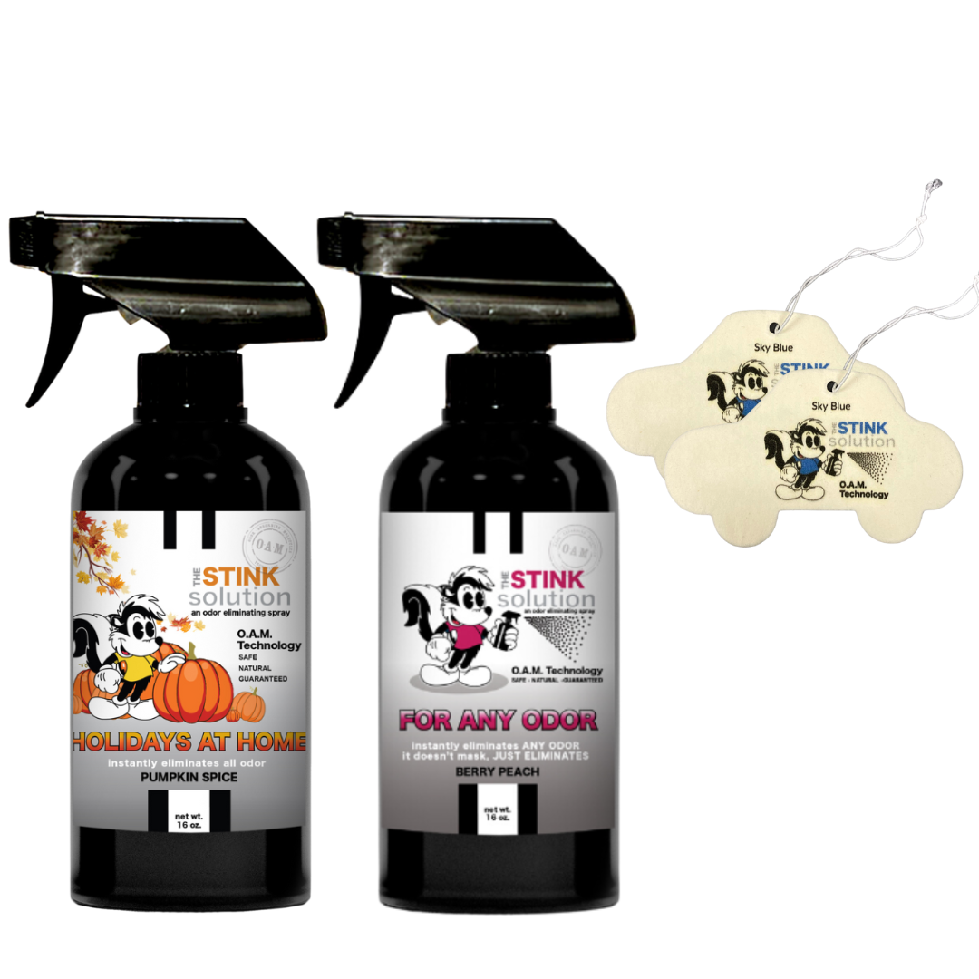 Buy 2 Get 2 Car Air Fresheners - One Fall Odor Eliminating Spray, One Spray of Choice 16 oz. Sprays