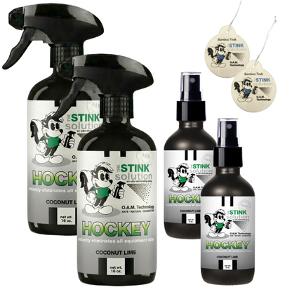 Buy 2 Get 4 FREE | Two 16 oz Sprays, Two 4 oz Sprays, + 2 Bamboo Teak Car Air Fresheners
