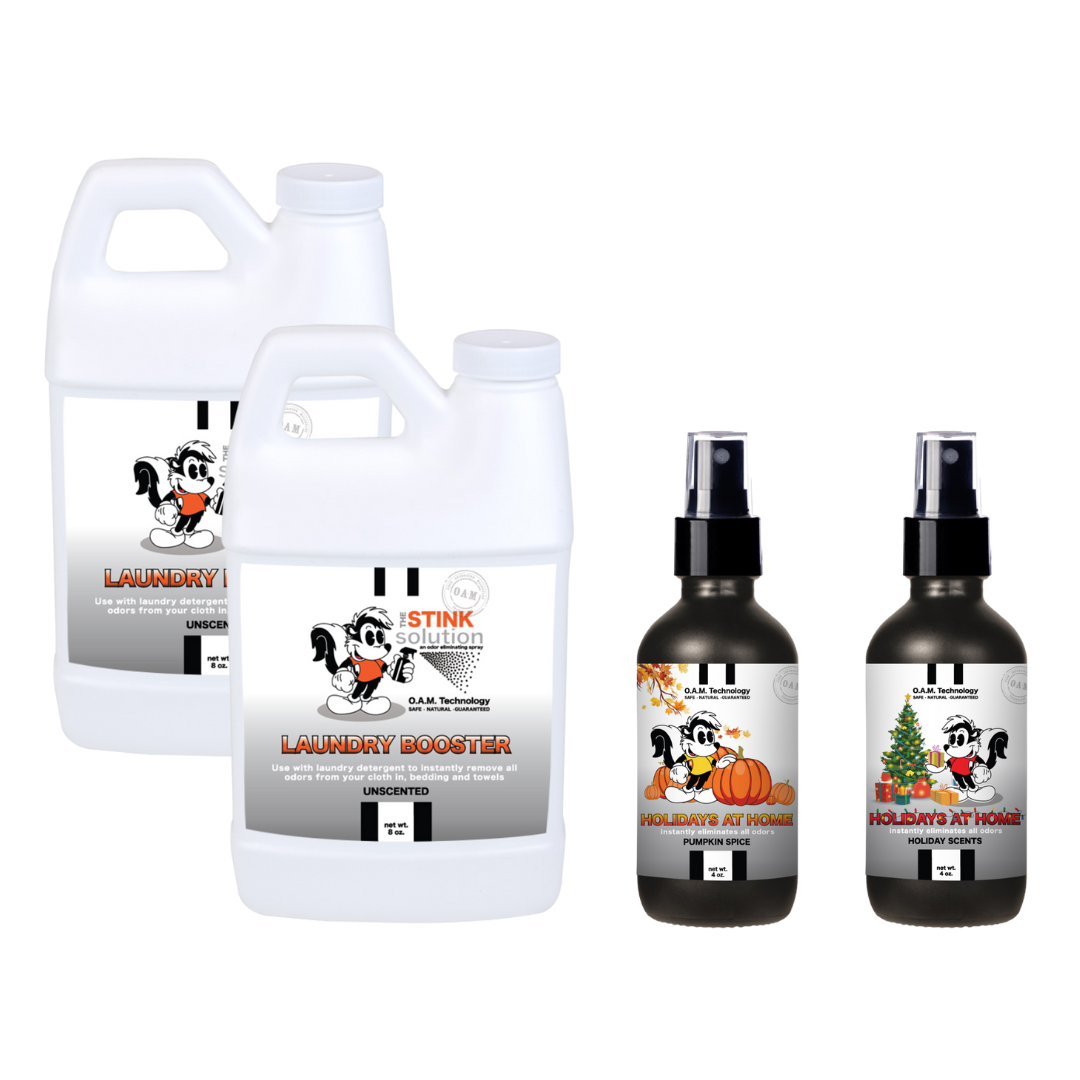 Natural, safe, non-toxic, enzyme-free odor eliminating spray. Multi-purpose use for any odor: smoke, urine, food, sweat, and more. Safe to spray anywhere: homes, cars, furniture, bathroom, carpet, and more.