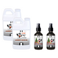 Super Sample Bundle - Two Unscented Mini Laundry Boosters + Two 4 oz Holidays At Home Odor Eliminator Sprays