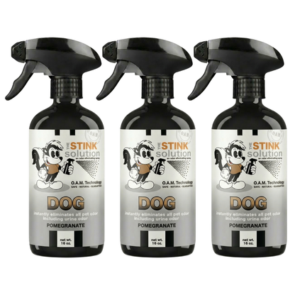Three Pack - Two Dog Odor Eliminating Sprays + One Spray of Choice 16 oz