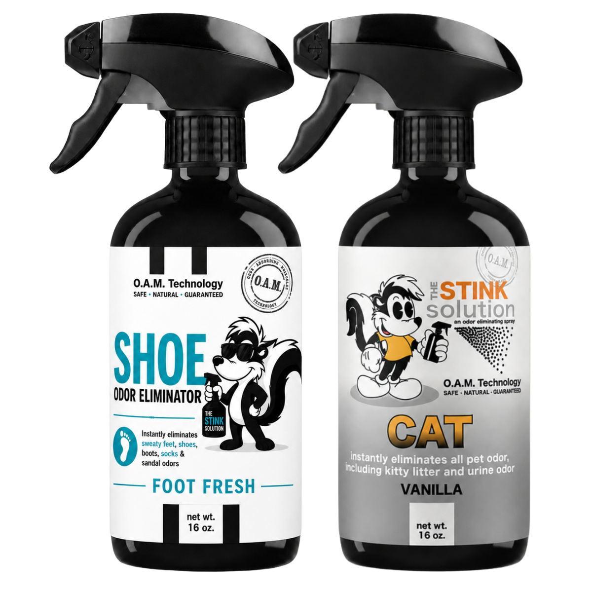 Shoe Double Pack 16 oz. Odor Eliminating Sprays