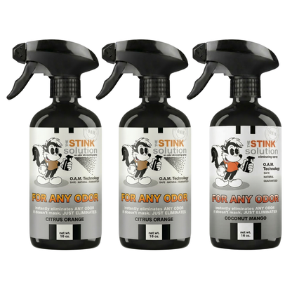 Three Pack - Three For Any Odor Eliminating Sprays of Choice 16 oz