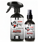 Twin Pack Auto Odor Eliminating Spray 16 oz and 4 oz Bundle