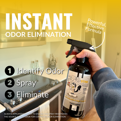 Buy 3 Get 1 FREE - Kitchen Sampler Set 4 oz Odor Eliminating Sprays