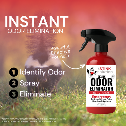 Skunk Odor Eliminator in Pomegranate Fragrance