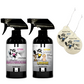 Buy 2 Get 2 Car Air Fresheners - One Bathroom Shower Fresh, One Spray of Choice 16 oz Sprays