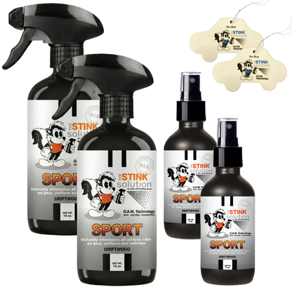 Buy 2 Get 4 FREE - (2) 16 oz (2) 4 oz Sport Bundle + 2 Car Air Fresheners