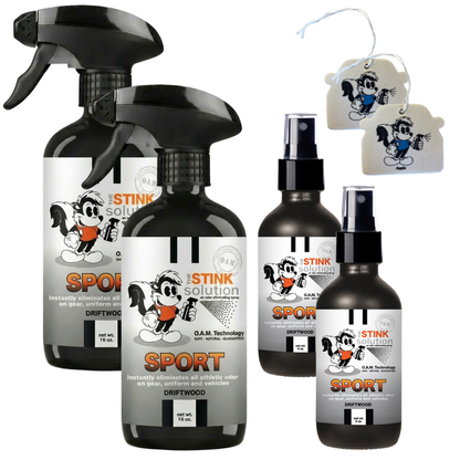 Buy 2 Get 4 FREE - (2) 16 oz (2) 4 oz Sport Bundle + 2 Car Air Fresheners
