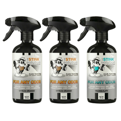 Three Pack - Three For Any Odor Eliminating Sprays of Choice 16 oz