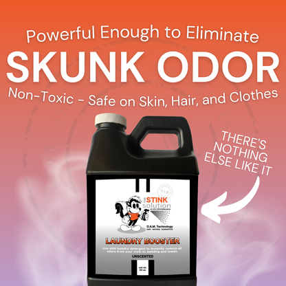 Laundry Booster Sport
Laundry Odor Eliminator Unscented
Unscented Laundry Odor Eliminator
Laundry Booster