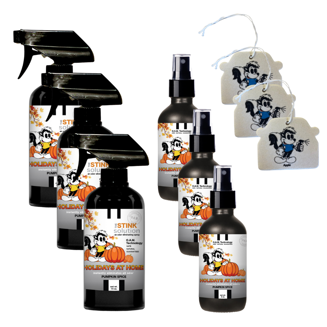 Buy 3 Get 6 FREE - (3) 16 oz (3) 4 oz Pumpkin Spice Bundle + 3 Car Air Fresheners