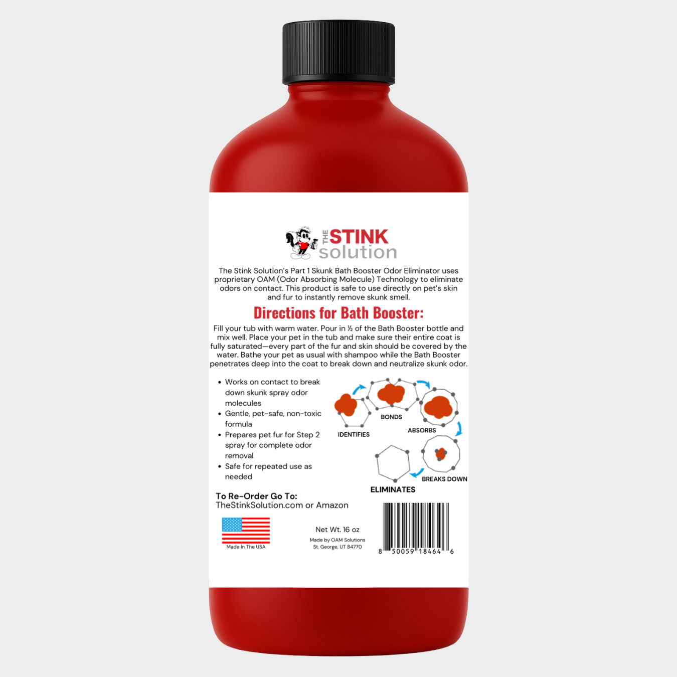 Skunk Odor Eliminator in Pomegranate Fragrance