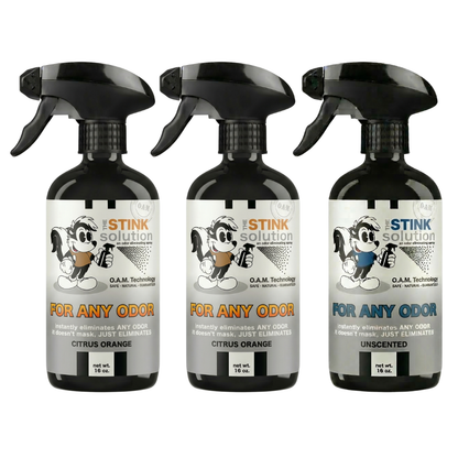 Three Pack - Three For Any Odor Eliminating Sprays of Choice 16 oz
