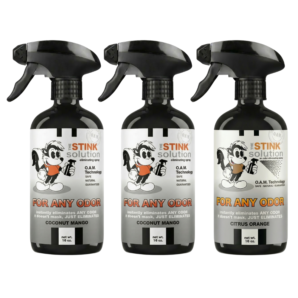 Three Pack - Three For Any Odor Eliminating Sprays of Choice 16 oz