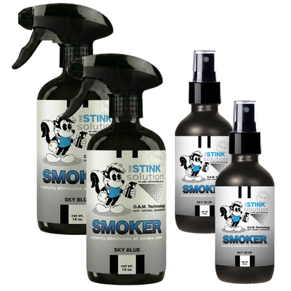Buy 2 Get 2 FREE Bundle - Smoke Odor Eliminator in Sky Blue Fragrance
