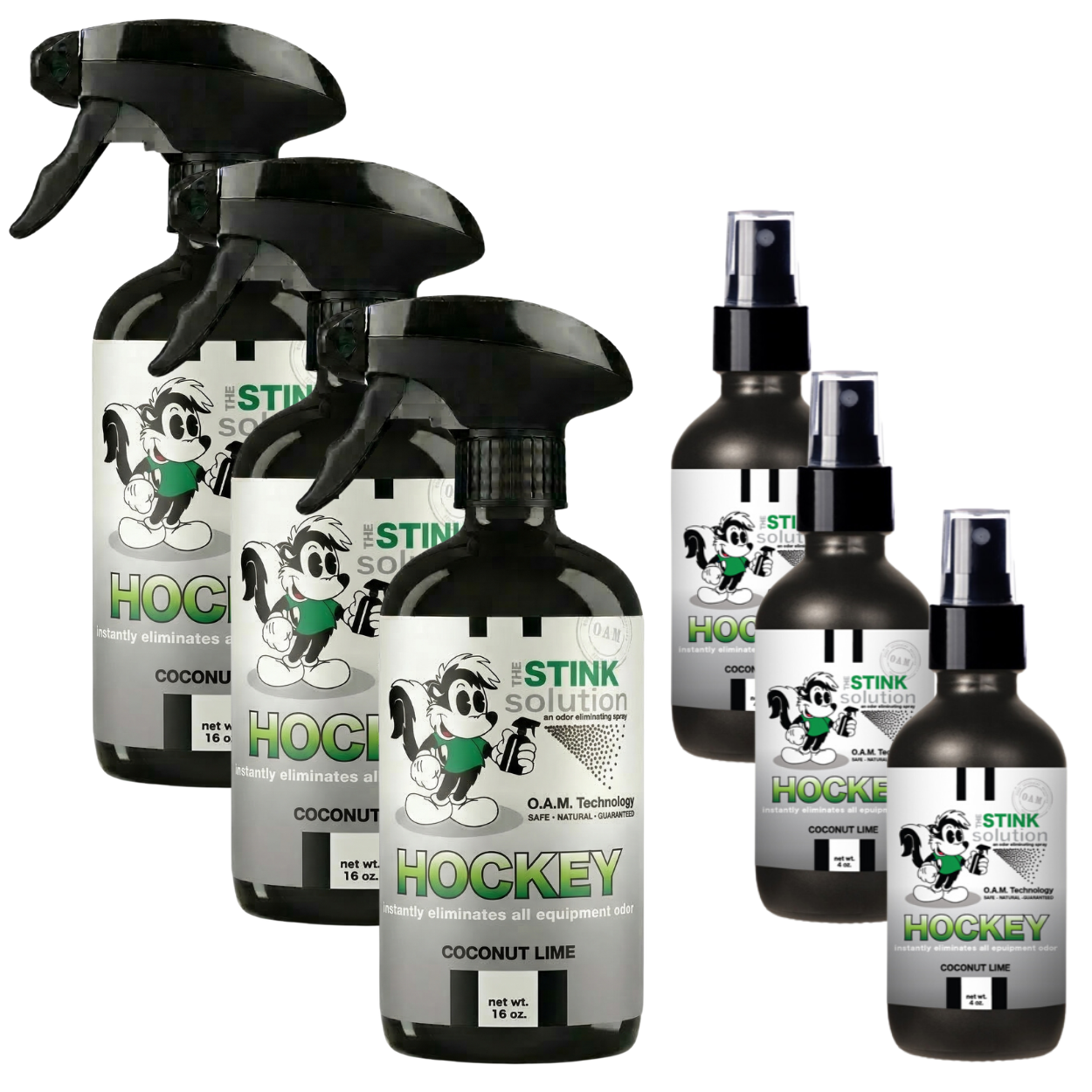 Buy 3 Get 3 FREE Bundle - Hockey Odor Eliminating Spray